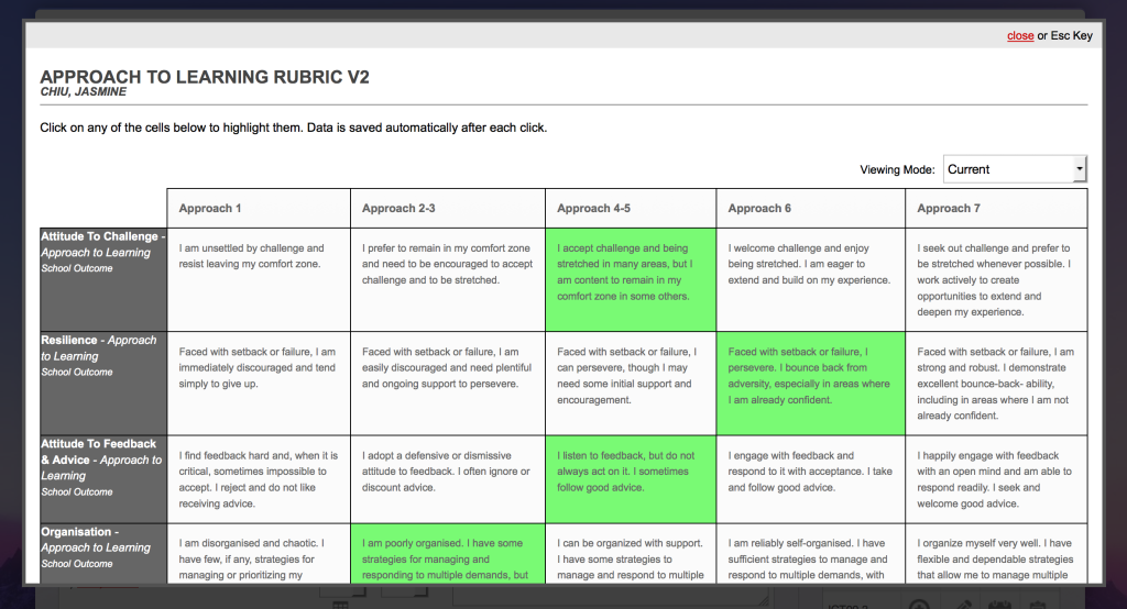 Rubric